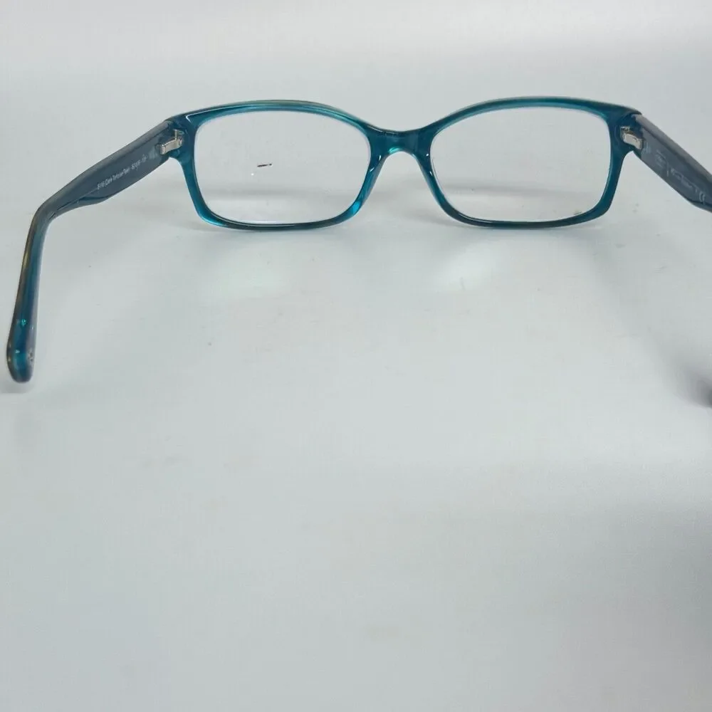Coach HC 6040‎ Brooklyn Eyeglasses Frame, 5116 Tortoise / Teal, 52-16-135 H15991